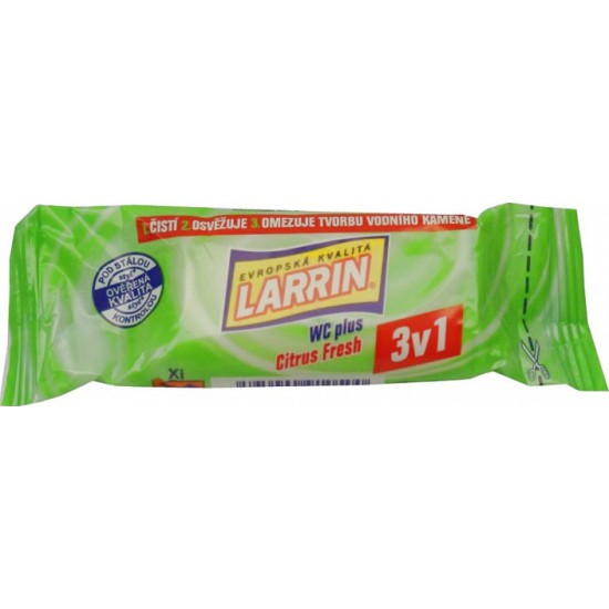 Larrin WC Plus Zelený NN 40g | Čistící, dezinf.prostř., dezodoranty - Přípravky na WC - Závěsy na WC a pissoárové kostky Larrin WC Plus Zelený NN 40g | Čistící, dezinf.prostř., dezodoranty - Přípravky na WC - Závěsy na WC a pissoárové kostky